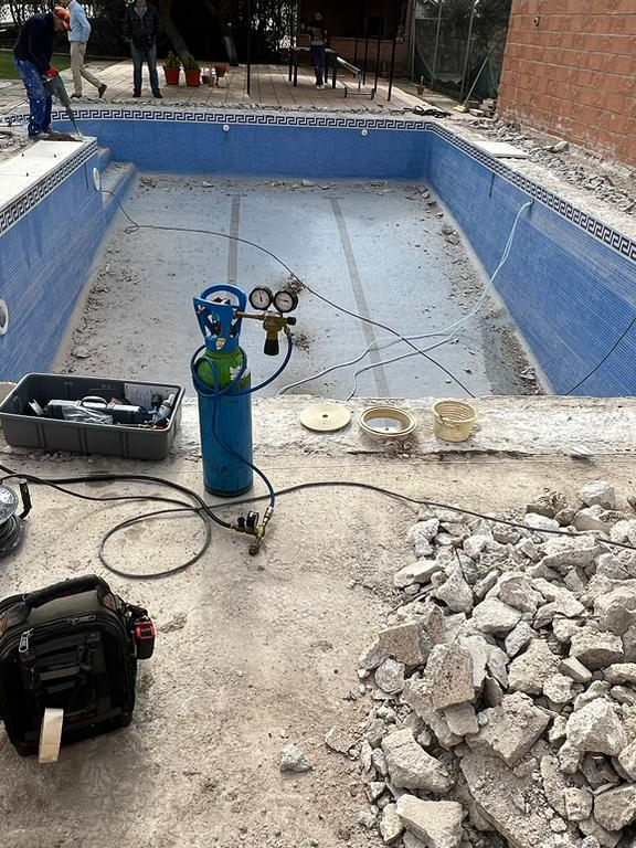 Fugas de agua en piscinas