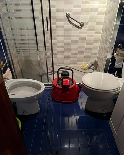 Fuga de agua en casa