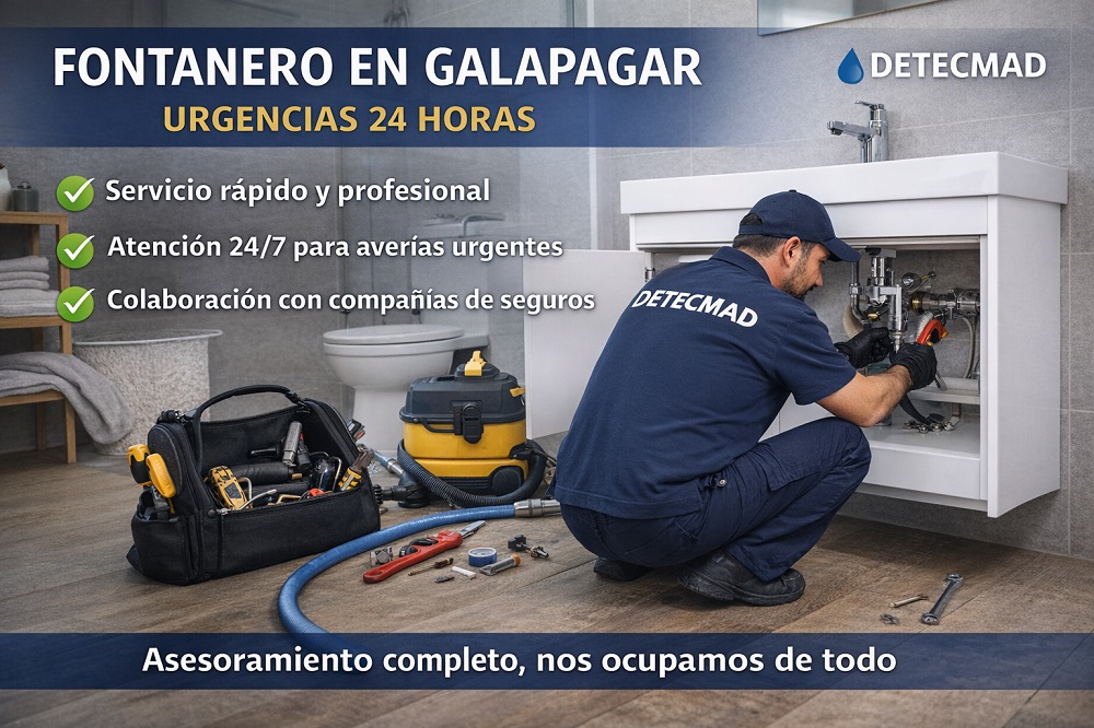 Fontanero en Galapagar